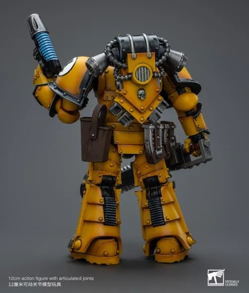 Imperial Fists Legion MkIII Despoiler Squad Sergeant with Plasma Pistol 1/18 Scale | Warhammer 40K: The Horus Heresy | Joy Toy