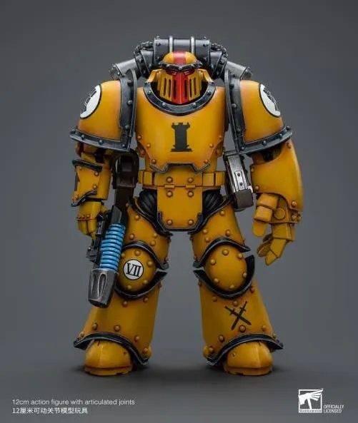 Imperial Fists Legion MkIII Tactical Squad Sergeant with Power Fist 1/18 Scale | Warhammer 40K: The Horus Heresy | Joy Toy