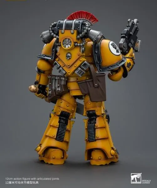 Imperial Fists Legion MkIII Tactical Squad Sergeant with Power Sword 1/18 Scale | Warhammer 40K: The Horus Heresy | Joy Toy