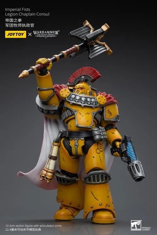 Imperial Fists Legion Chaplain Consul 1/18 Scale | Warhammer 40K: The Horus Heresy | Joy Toy