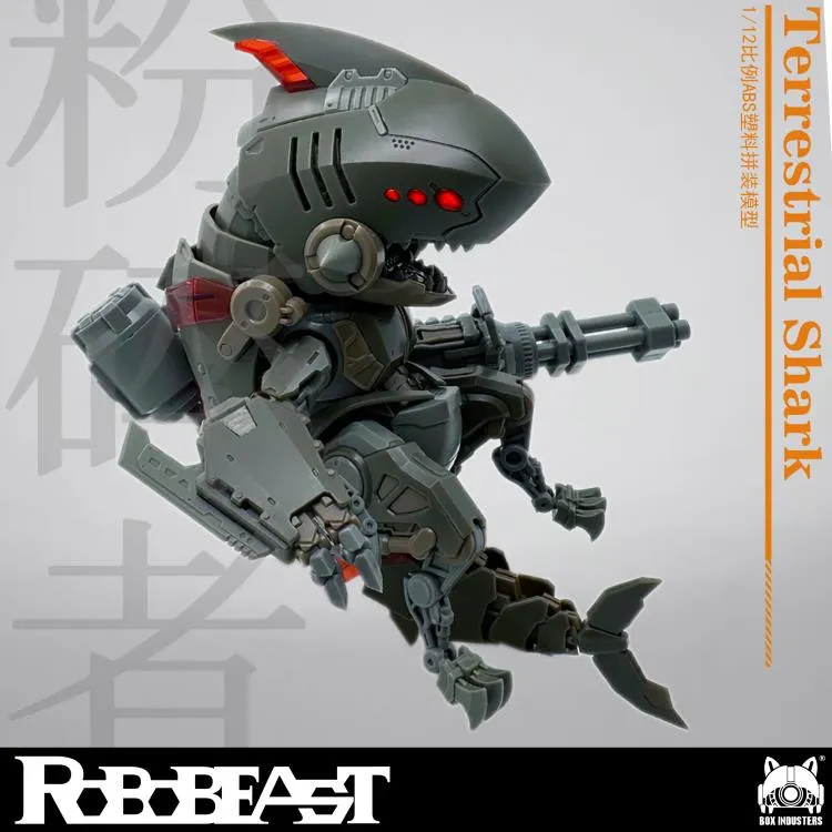 Terrestrial Shark 1/12 Scale | RoboBeast | Box Industries