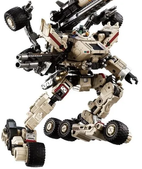 TM-26 Tactical Mover Gale Versaulter (Ravager Unit) Dune Gunner | Diaclone Reboot