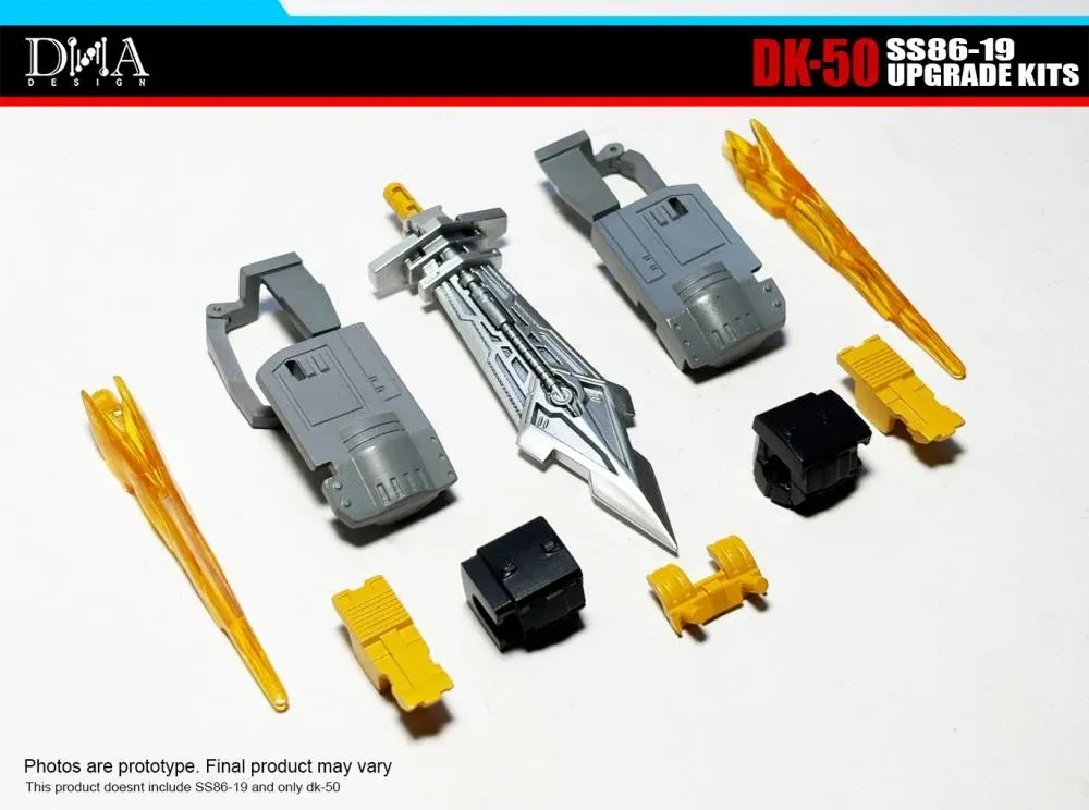 DK-50 Upgrade Kit for Transformers Studio Series 86-19 Leader Dinobot Snarl | Dna Design | Upgrade Kit