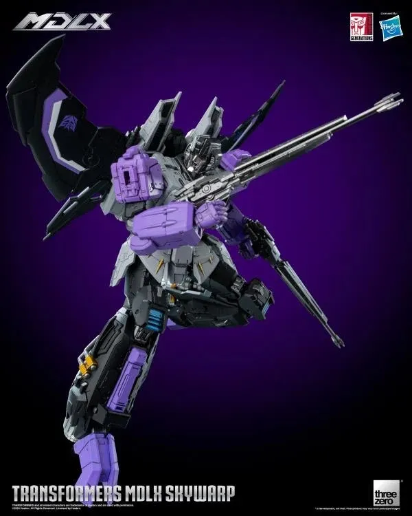 Skywarp MDLX Scale Collectible Figure | Transformers | Threezero