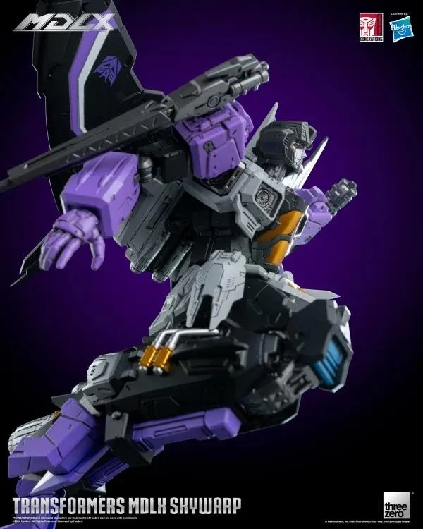 Skywarp MDLX Scale Collectible Figure | Transformers | Threezero