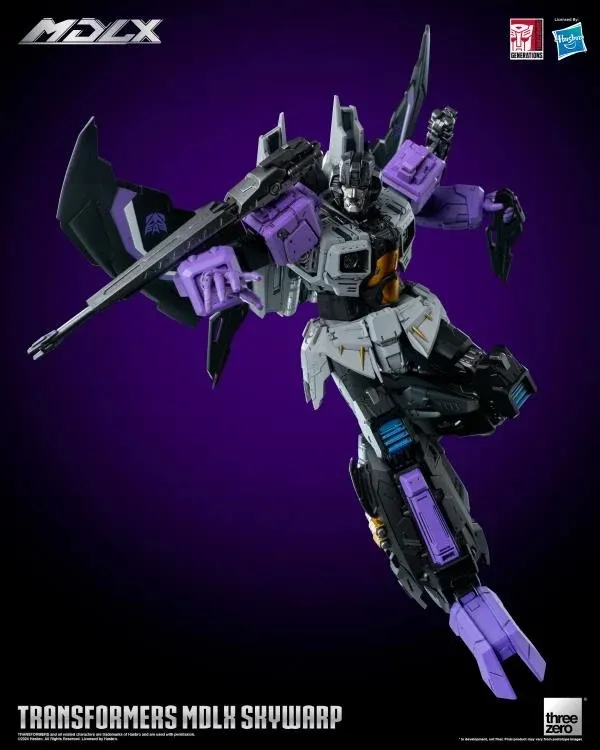 Skywarp MDLX Scale Collectible Figure | Transformers | Threezero