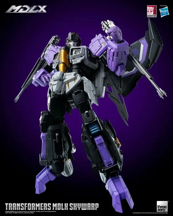 Skywarp MDLX Scale Collectible Figure | Transformers | Threezero