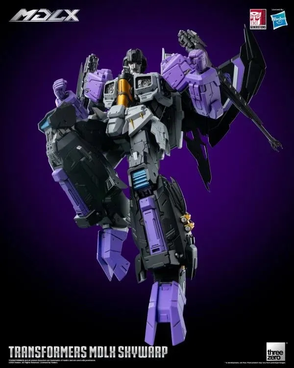 Skywarp MDLX Scale Collectible Figure | Transformers | Threezero