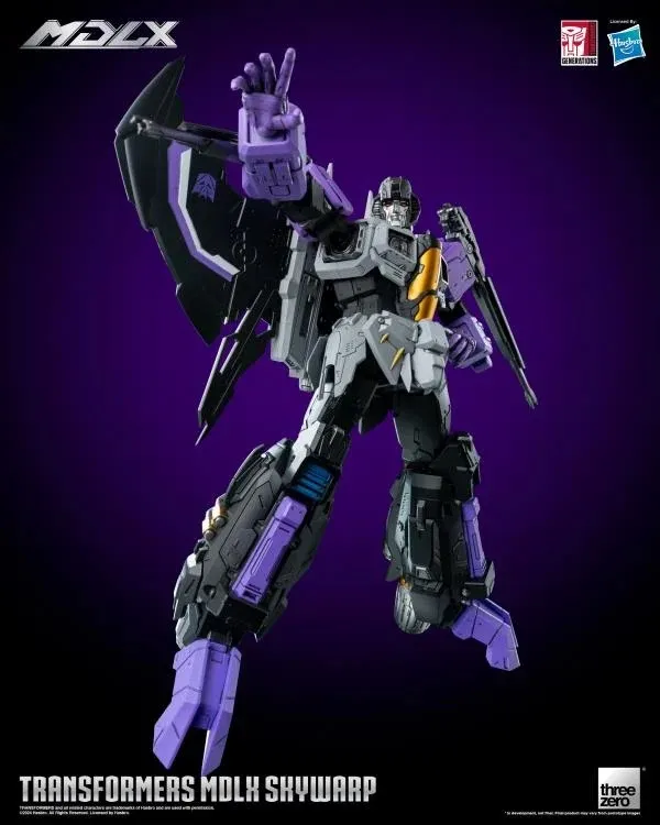 Skywarp MDLX Scale Collectible Figure | Transformers | Threezero