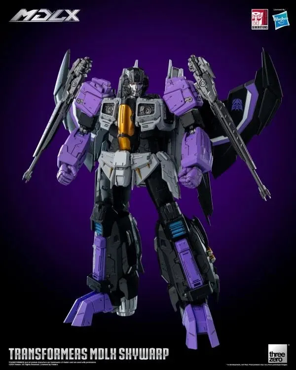 Skywarp MDLX Scale Collectible Figure | Transformers | Threezero
