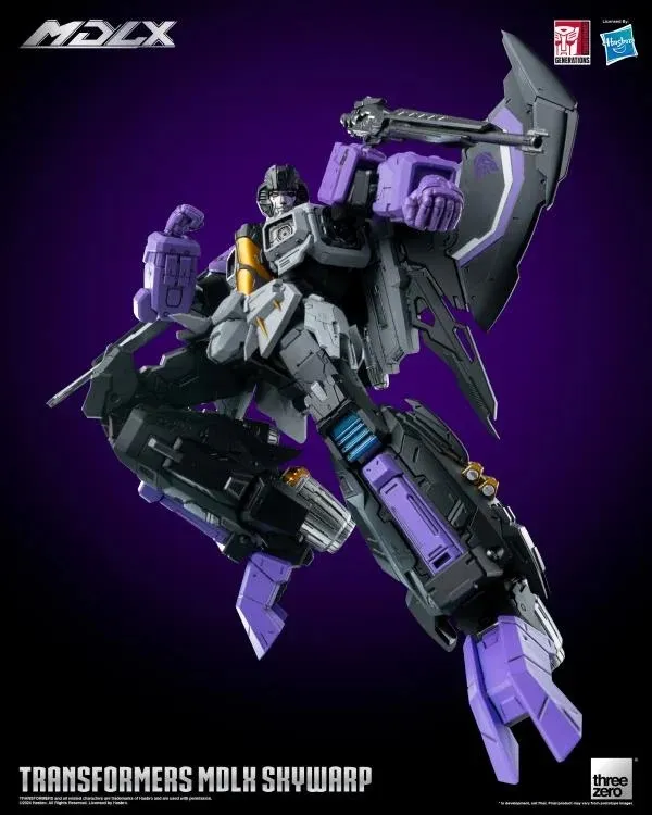 Skywarp MDLX Scale Collectible Figure | Transformers | Threezero
