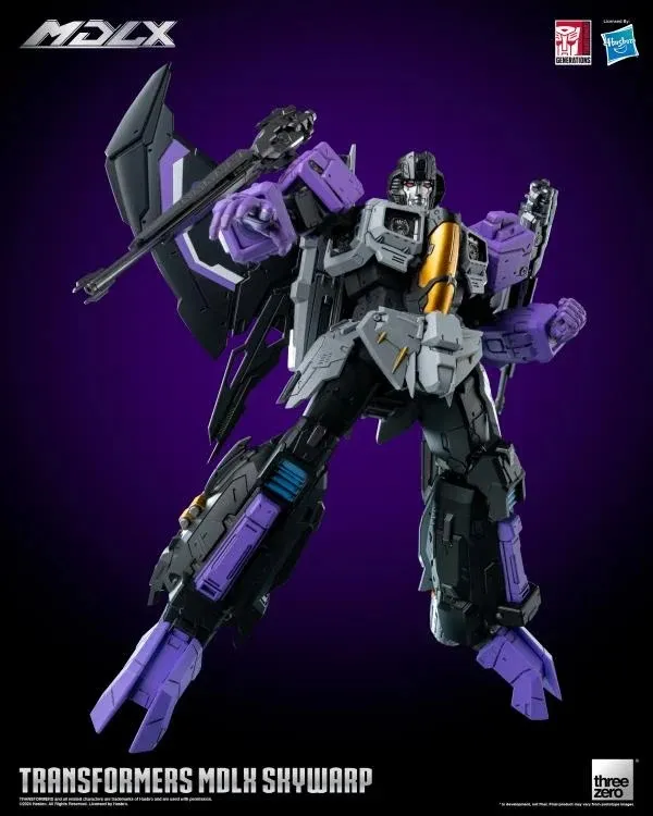 Skywarp MDLX Scale Collectible Figure | Transformers | Threezero