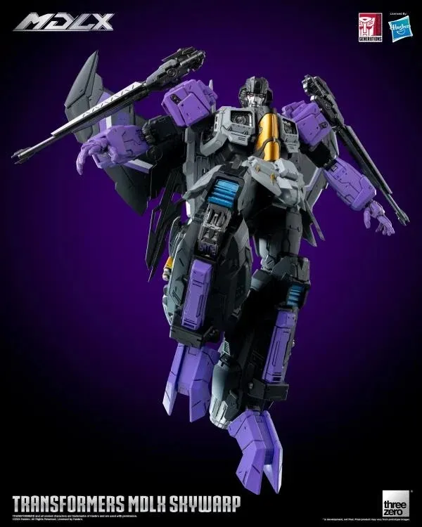 Skywarp MDLX Scale Collectible Figure | Transformers | Threezero