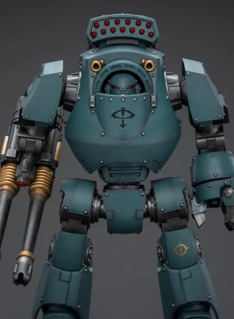 Sons of Horus Contemptor Dreadnought with Gravis Autocannon 1/18 Scale | Warhammer 40K: The Horus Heresy | Joy Toy 