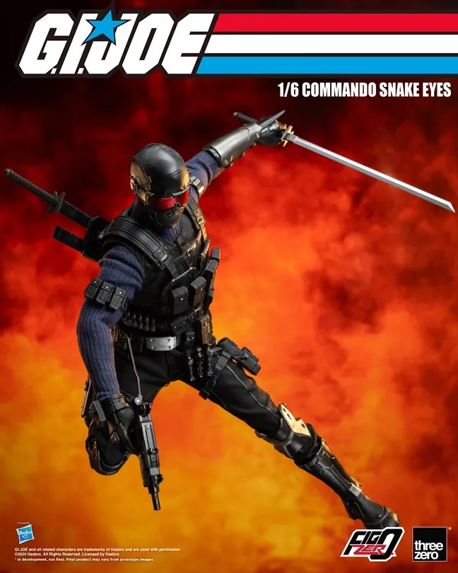 Commando Snake Eyes 1/6 Scale FigZero | G.I. Joe | threezero