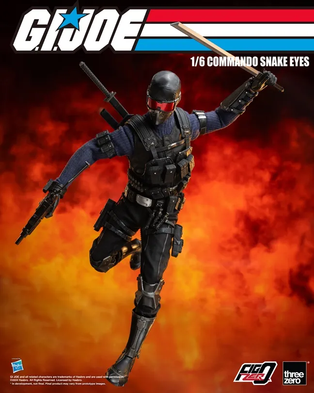 Commando Snake Eyes 1/6 Scale FigZero | G.I. Joe | threezero