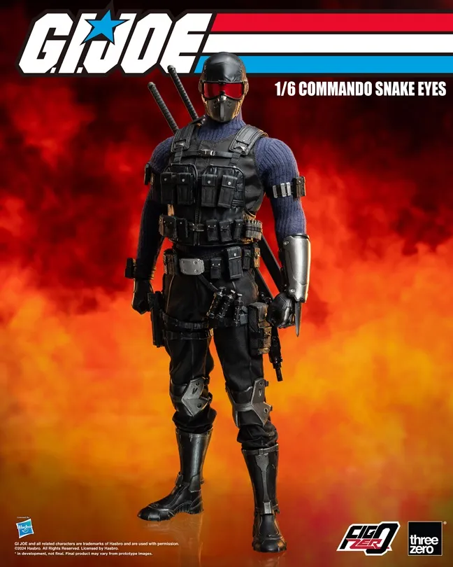 Commando Snake Eyes 1/6 Scale FigZero | G.I. Joe | threezero