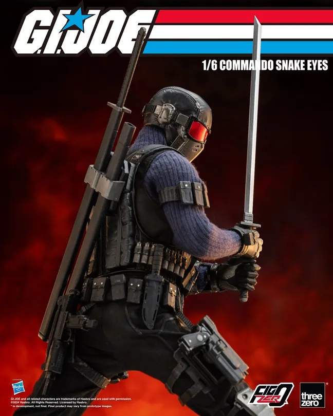 Commando Snake Eyes 1/6 Scale FigZero | G.I. Joe | threezero