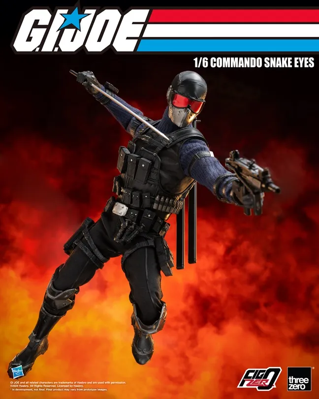 Commando Snake Eyes 1/6 Scale FigZero | G.I. Joe | threezero