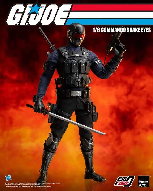 Commando Snake Eyes 1/6 Scale FigZero | G.I. Joe | threezero