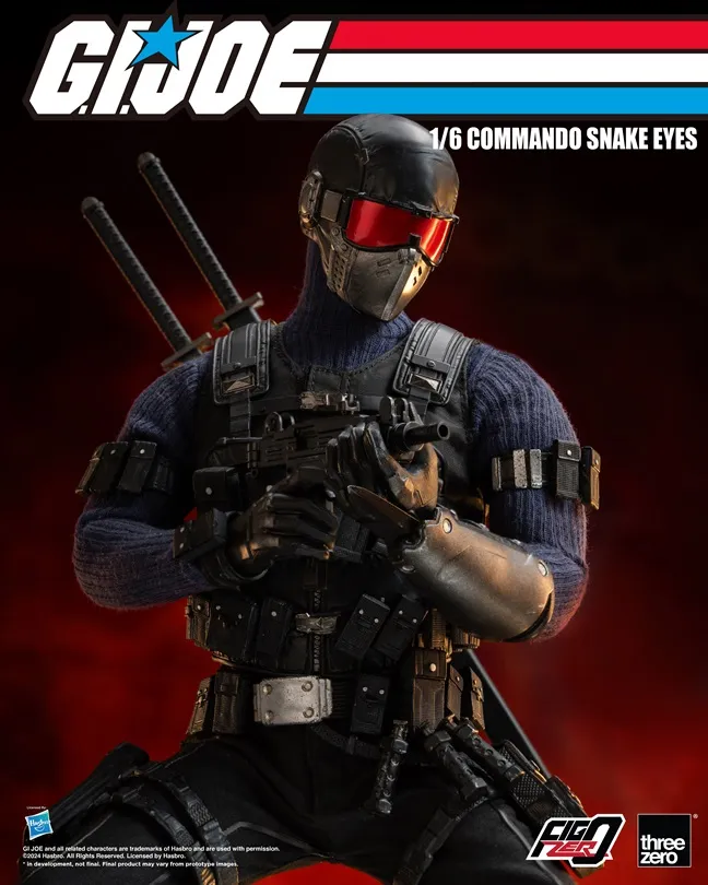 Commando Snake Eyes 1/6 Scale FigZero | G.I. Joe | threezero
