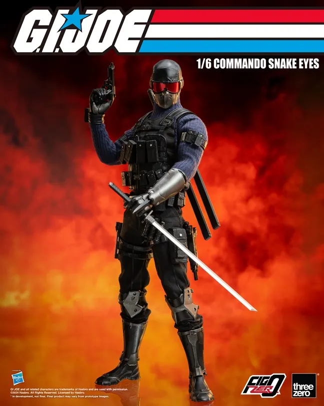 Commando Snake Eyes 1/6 Scale FigZero | G.I. Joe | threezero