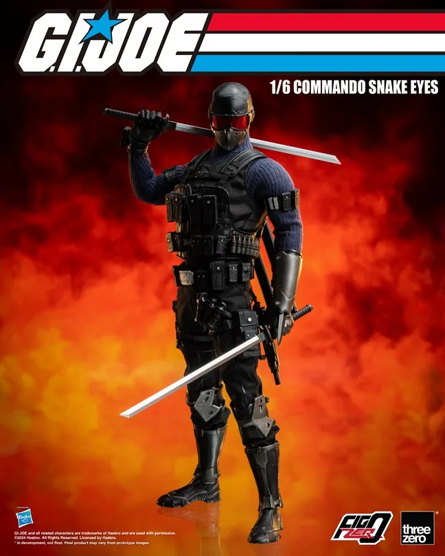 Commando Snake Eyes 1/6 Scale FigZero | G.I. Joe | threezero