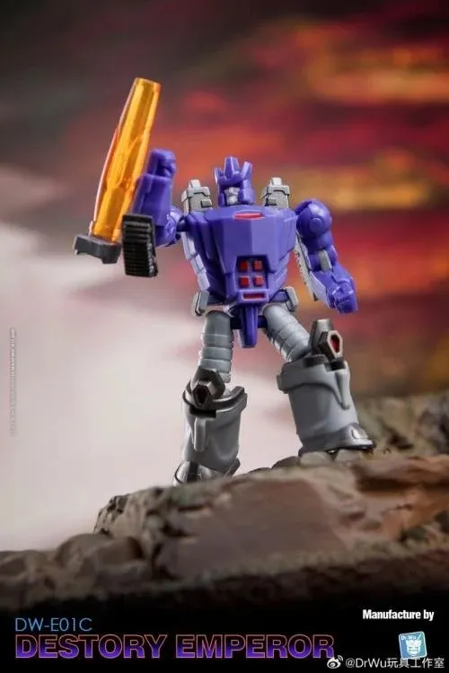 DW-E29C Destroy Planet and DW-E01C Destroy Emperor Set of 2 | Dr. Wu