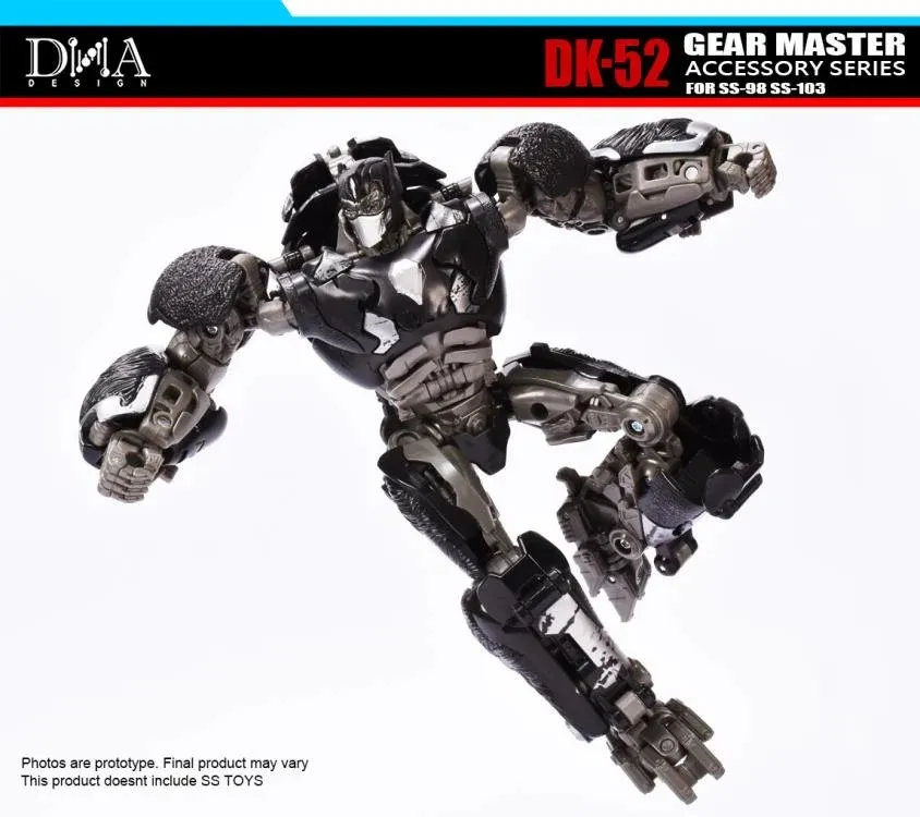 DK-52 Upgrade Kit for Transformers Studio Series 98 Cheetor and 103 Rhinox | Dna Design | Upgrade Kit