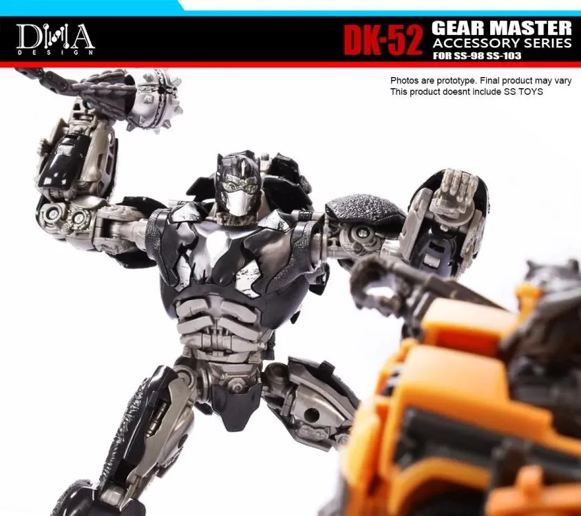 DK-52 Upgrade Kit for Transformers Studio Series 98 Cheetor and 103 Rhinox | Dna Design | Upgrade Kit