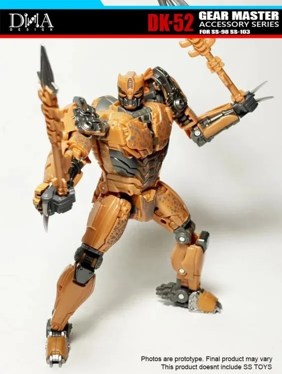 DK-52 Upgrade Kit for Transformers Studio Series 98 Cheetor and 103 Rhinox | Dna Design | Upgrade Kit