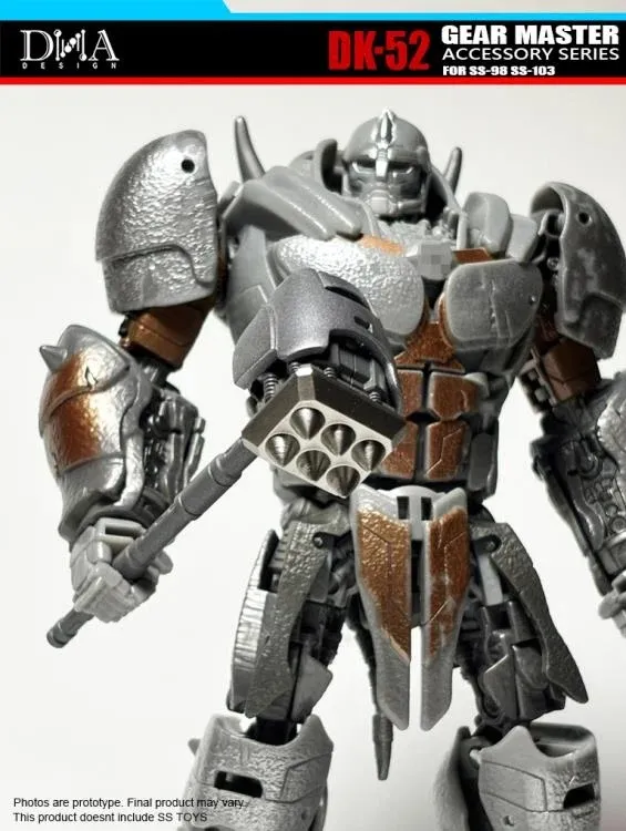 DK-52 Upgrade Kit for Transformers Studio Series 98 Cheetor and 103 Rhinox | Dna Design | Upgrade Kit