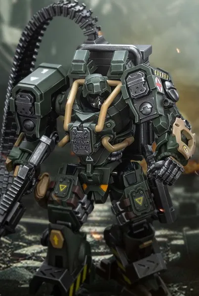 Infinity Ariadna Blackjacks 10th Heavy Ranger Battalion AP HMG 1/18 Scale | Infinity Corvus Belli | Joy Toy