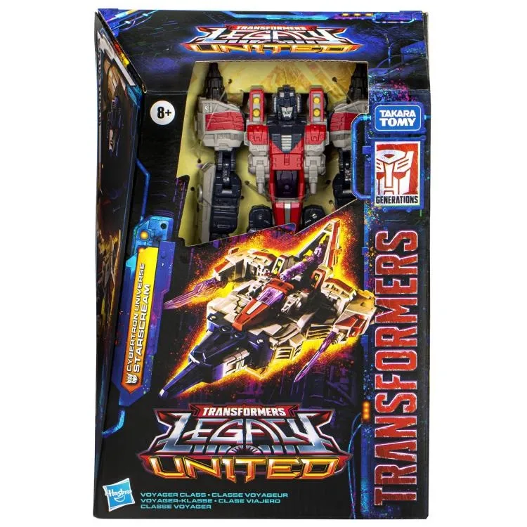 Cybertron Universe Starscream Voyager Class | Transformers: Legacy United