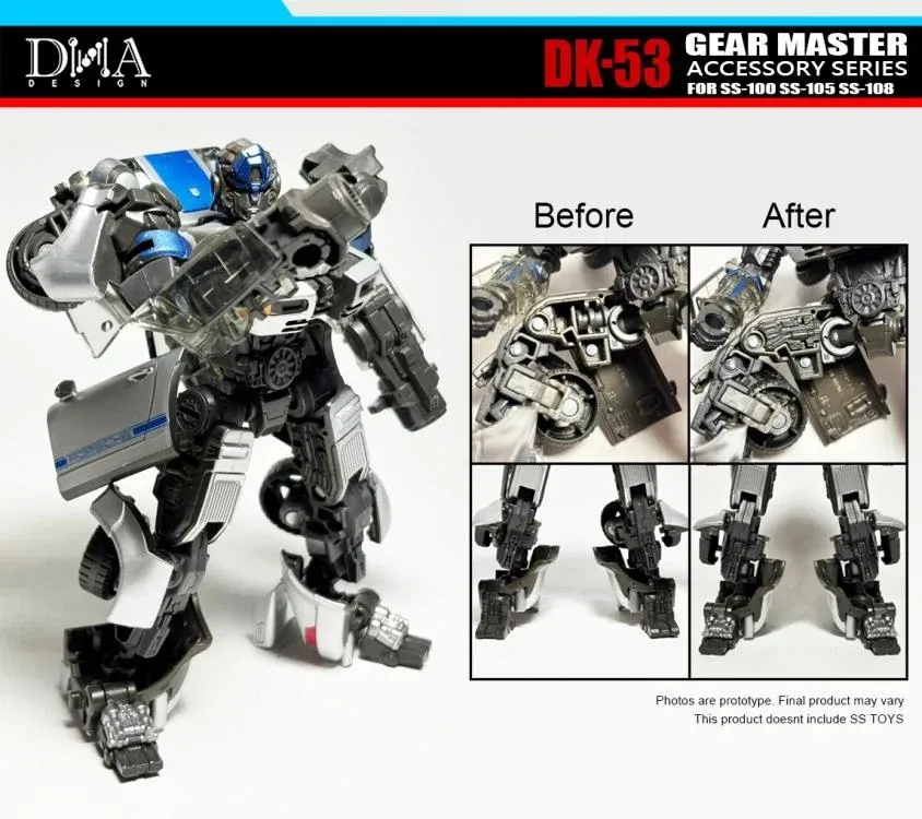 DK-53 Upgrade Kit for Transformers Studio Series SS-100, SS-105, and SS-108 | Dna Design | Upgrade Kit