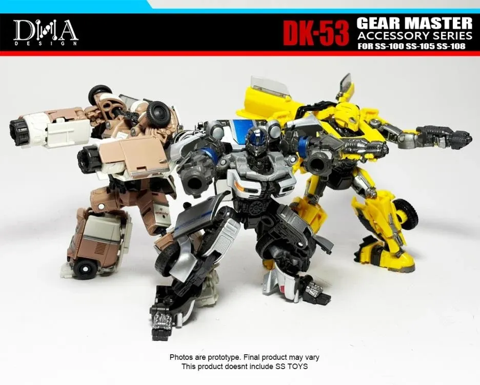 DK-53 Upgrade Kit for Transformers Studio Series SS-100, SS-105, and SS-108 | Dna Design | Upgrade Kit