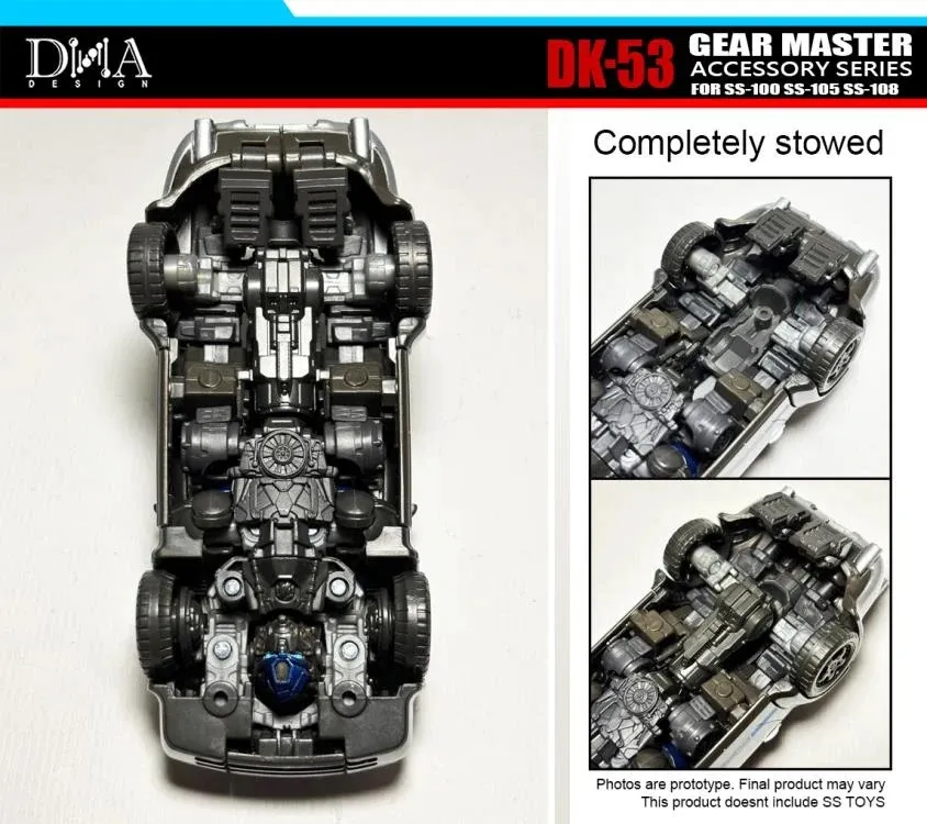 DK-53 Upgrade Kit for Transformers Studio Series SS-100, SS-105, and SS-108 | Dna Design | Upgrade Kit