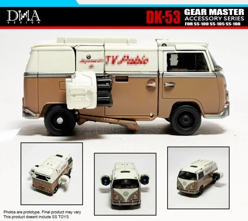 DK-53 Upgrade Kit for Transformers Studio Series SS-100, SS-105, and SS-108 | Dna Design | Upgrade Kit