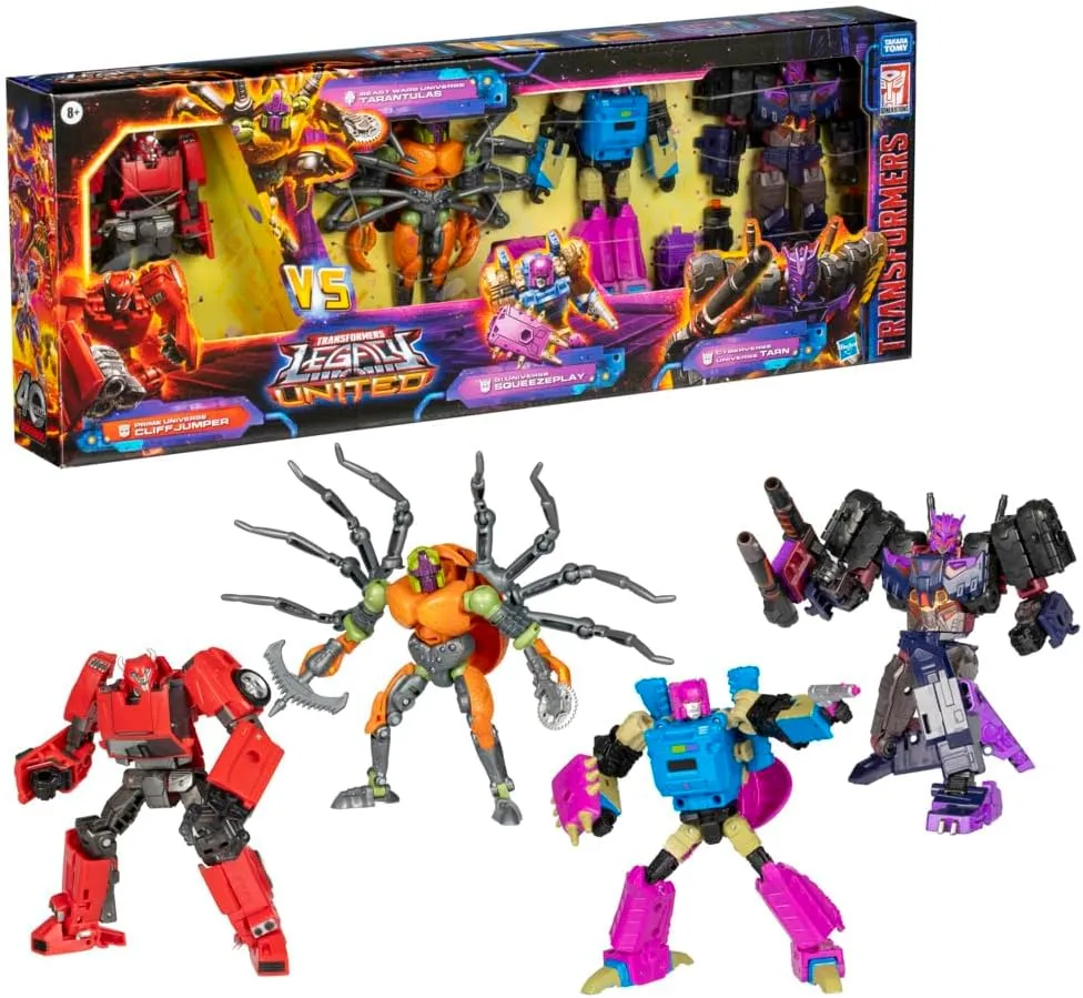 Versus Multipack Set of 4 | Transformers: Legacy United