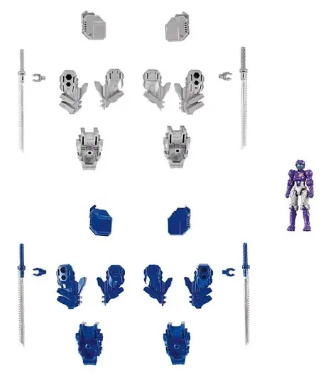 TM-28 Tactical Mover Extra Armament (Vol.2) Set | Diaclone Reboot