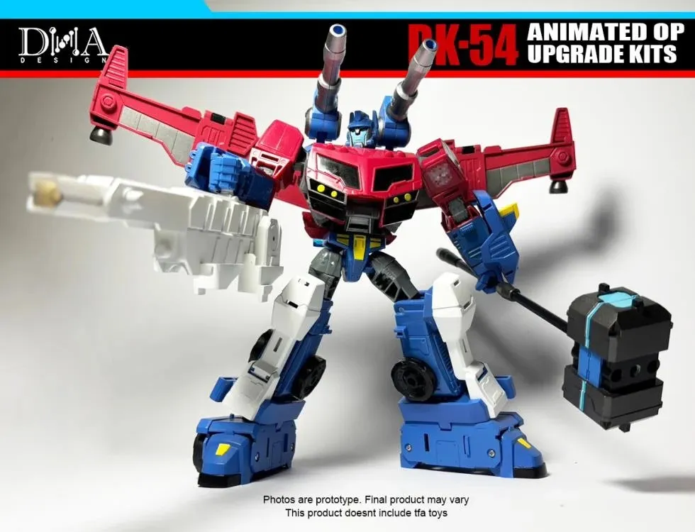 DK-54 Upgrade Kit for Transformers: Legacy United Animated Universe Optimus Prime | Dna Design | Upgrade Kit