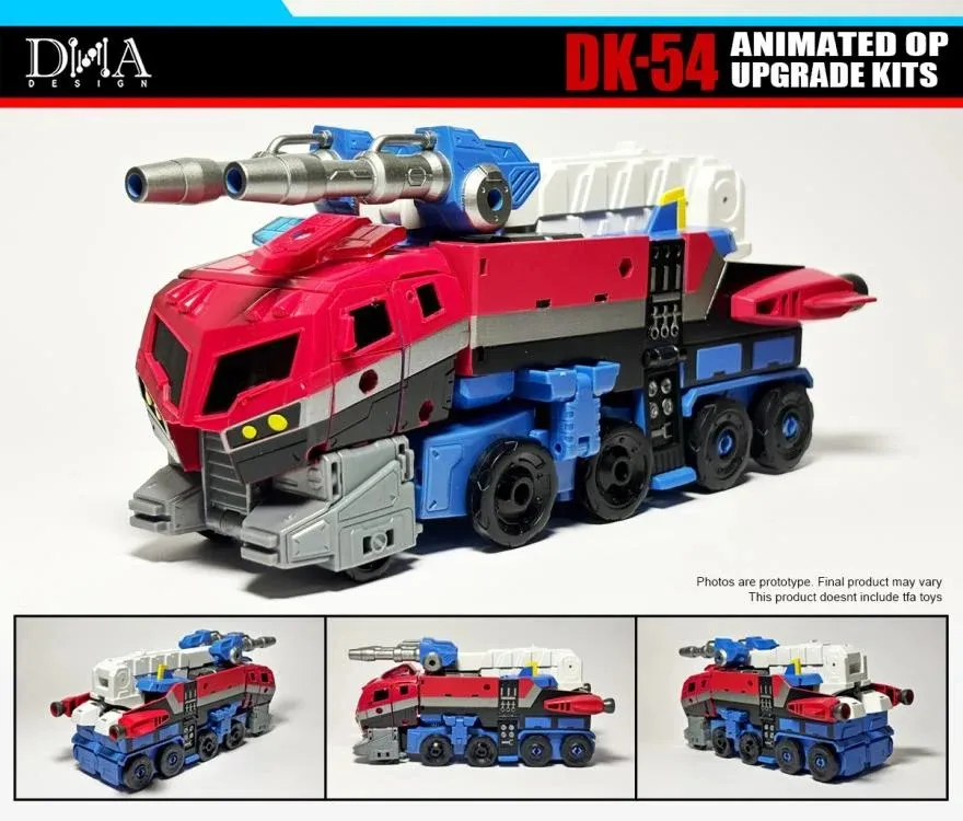 DK-54 Upgrade Kit for Transformers: Legacy United Animated Universe Optimus Prime | Dna Design | Upgrade Kit