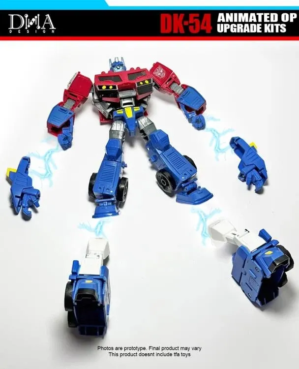 DK-54 Upgrade Kit for Transformers: Legacy United Animated Universe Optimus Prime | Dna Design | Upgrade Kit