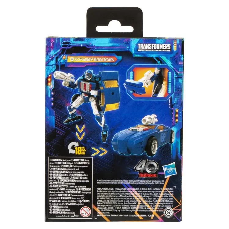 Robots in Disguise 2001 Universe Autobot Side Burn Legacy Deluxe Class | Transformers: Legacy United