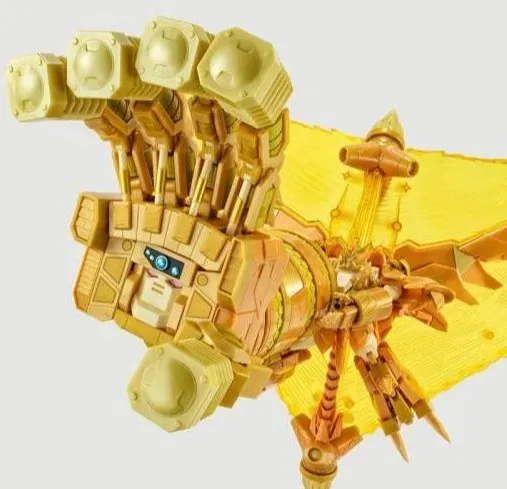 Final GaoGaiGar (The Final King of Braves Gold Version) Model Kit | HakaiOh: GaoGaiGar vs Betterman | Bandai Spirits SMP