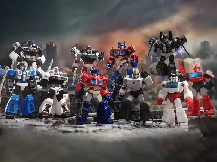 G1 Galaxy Version Vol. 1 Box of 9 Blind Box Model Kits | Transformers | Blokees