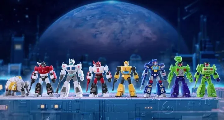 G1 Galaxy Version Vol. 3 Box of 9 Blind Box Model Kits | Transformers | Blokees