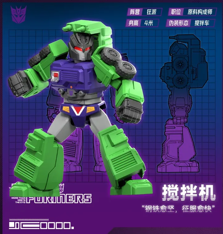 G1 Galaxy Version Vol. 2 Box of 9 Blind Box Model Kits | Transformers | Blokees