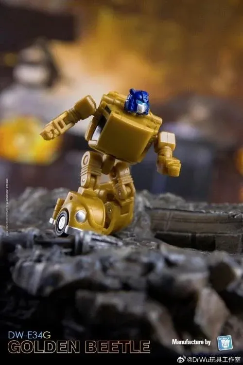 DW-E34G Golden Beetle and DW-E35M Wingman Set of 2 | Dr. Wu