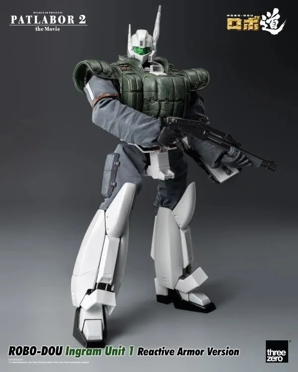 Ingram Unit 1 Reactive Armor Version ROBO-DOU Collectible Figure | Patlabor 2: The Movie | threezero